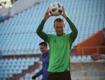 Фоторепортаж с тренировки «Атырау» в Караганде 