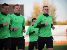 Фоторепортаж с тренировки «Атырау» в Караганде 