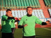 Фоторепортаж с тренировки «Атырау» в Караганде 