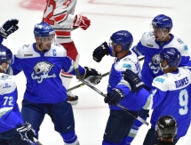 Фоторепортаж с матча КХЛ «Барыс» — «Автомобилист» 3:4