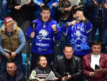 Фоторепортаж с матча КХЛ «Барыс» — «Автомобилист» 3:4