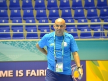 Фоторепортаж с официальной тренировки сборной Казахстана