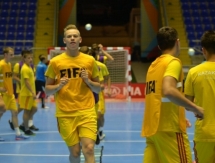 Фоторепортаж с официальной тренировки сборной Казахстана