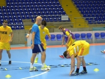 Фоторепортаж с официальной тренировки сборной Казахстана