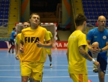 Фоторепортаж с официальной тренировки сборной Казахстана