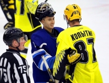 Фоторепортаж с матча ВХЛ «Буран» — «Сарыарка» 1:4