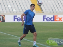 Фоторепортаж с предыгровой тренировки «Астаны» в Никосии