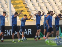 Фоторепортаж с предыгровой тренировки «Астаны» в Никосии