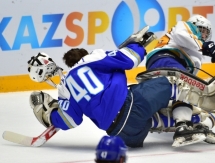 Фоторепортаж с матча МХЛ «Снежные Барсы» — «Алтай» 8:1