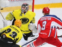 Фоторепортаж с матча ВХЛ «Звезда» — «Сарыарка» 3:2 ОТ