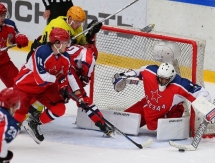 Фоторепортаж с матча ВХЛ «Звезда» — «Сарыарка» 3:2 ОТ
