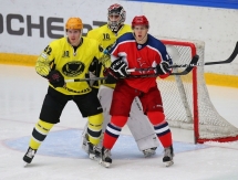 Фоторепортаж с матча ВХЛ «Звезда» — «Сарыарка» 3:2 ОТ