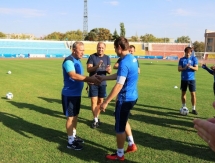 Фоторепортаж с тренировки «Окжетпеса»