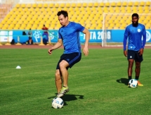 Фоторепортаж с тренировки «Окжетпеса»