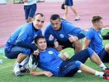 Фоторепортаж с тренировки «Окжетпеса»