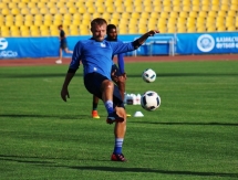 Фоторепортаж с тренировки «Окжетпеса»