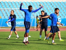 Фоторепортаж с тренировки «Окжетпеса»