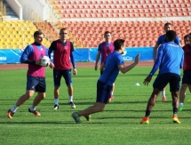 Фоторепортаж с тренировки «Окжетпеса»