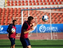 Фоторепортаж с тренировки «Окжетпеса»