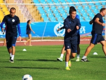 Фоторепортаж с тренировки «Окжетпеса»