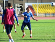 Фоторепортаж с тренировки «Окжетпеса»