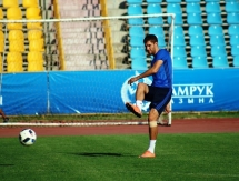 Фоторепортаж с тренировки «Окжетпеса»