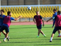 Фоторепортаж с тренировки «Окжетпеса»