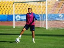 Фоторепортаж с тренировки «Окжетпеса»