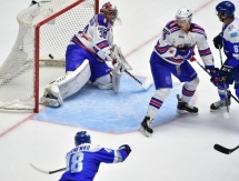 Фоторепортаж с матча КХЛ «Барыс» — СКА 3:5