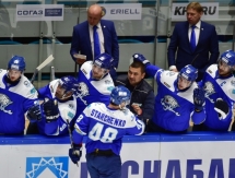 Фоторепортаж с матча КХЛ «Барыс» — СКА 3:5