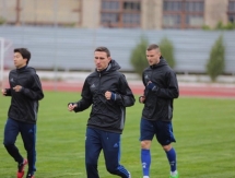 Фоторепортаж с тренировки «Астаны» в Актобе