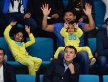 Фоторепортаж с матча КХЛ «Барыс» — «Северсталь» 2:1