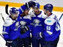 Фоторепортаж с матча КХЛ «Барыс» — «Северсталь» 2:1