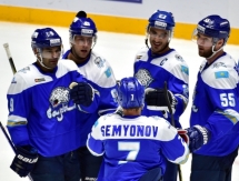 Фоторепортаж с матча КХЛ «Барыс» — «Северсталь» 2:1