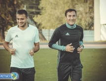 Фоторепортаж с тренировки «Жетысу» перед матчем с «Тоболом»