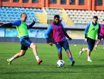 Фоторепортаж с тренировки «Окжетпеса»