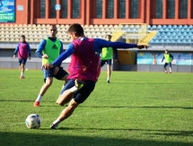 Фоторепортаж с тренировки «Окжетпеса»