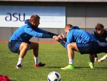 Фоторепортаж с тренировки «Окжетпеса»