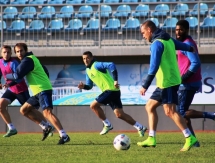 Фоторепортаж с тренировки «Окжетпеса»