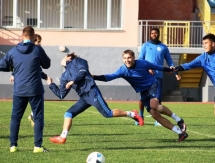 Фоторепортаж с тренировки «Окжетпеса»