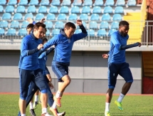 Фоторепортаж с тренировки «Окжетпеса»