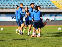 Фоторепортаж с тренировки «Окжетпеса»