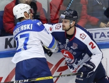 Фоторепортаж с матча КХЛ «Торпедо» — «Барыс» 3:2 ОТ