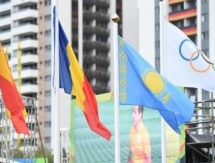 В Олимпийской деревне в Рио поднят флаг Казахстана 