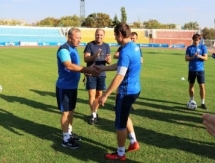 Фоторепортаж с тренировки «Окжетпеса»