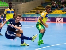 Фоторепортаж матча чемпионата мира-2016 Казахстан — Соломоновы острова 10:0