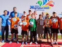 Футболисты «Астаны» приняли участие в церемонии закрытия Спартакиады «Жулдызай»