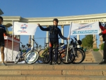 Люди с ограниченными возможностями проедут на велосипедах от Алматы до Астаны