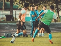 Фоторепортаж с тренировки «Жетысу» перед матчем с «Тоболом»