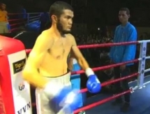 Шарибаев в первом раунде нокаутировал Амирадзе